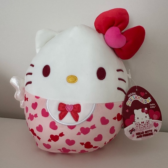 Nwt 8" Hello Kitty Sanrio Squishmallow Hello Kitty and friends - Picture 2 of 4